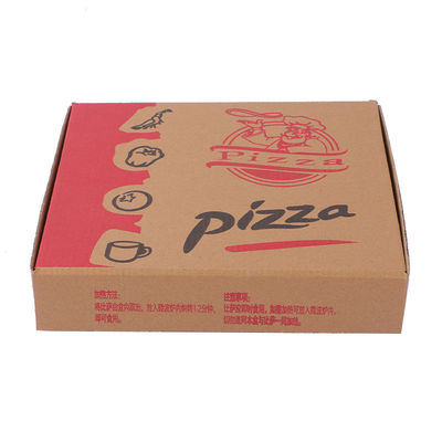 qualidade  Recyclable Hot Sale Customized Food Grade Supply Packaging Cardboard Paper Box For Pizza fábrica