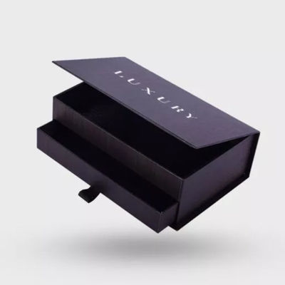 qualidade  Wholesale Handmade OEM ODM Customize Jewelry Hot Stamping Jewelry Cosmetic Clothing Apparel Luxury Hardboard Hardboard Hardboard Box fábrica