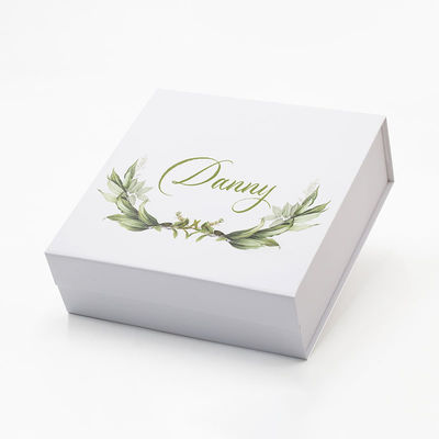 qualidade  Wholesale Square Bridesmaid Proposal Recyclable Personalized Digital Printing Gift Boxes fábrica